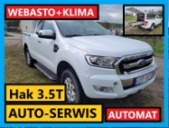 Ford Ranger Auto-Serwis 4-osoby Hak 3.5T Webasto+Klima AUTOMAT