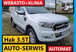 Ford Ranger Auto-Serwis 4-osoby Hak 3.5T Webasto+Klima AUTOMAT