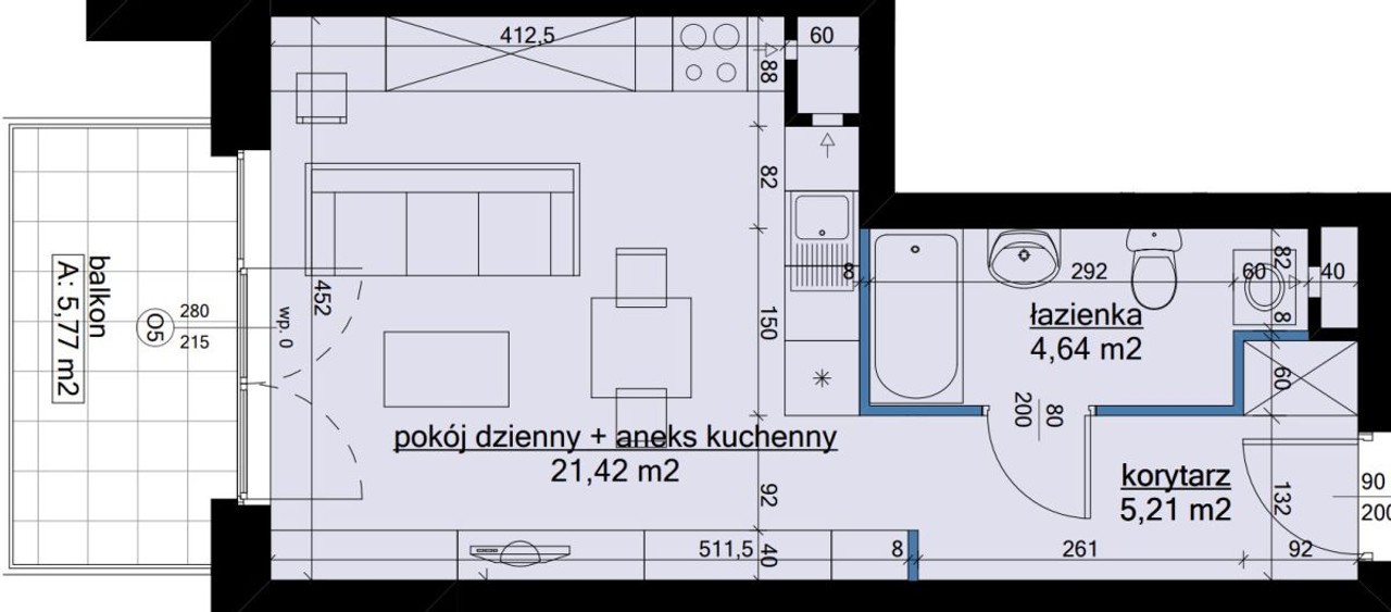 apartament z balkonem na Winogradach. 0% prowizji! - Widok 2
