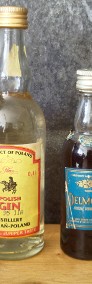 Zestaw Buteleczki kolekcjonerskie alkoholu lata 80-te, PRL-3