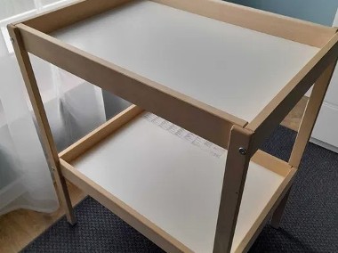 Stół do przewijania dziecka Ikea Singlar , buk/biały, 72x53 cm-1