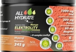 ALLHydrate - Elektrolity Mango + B-complex