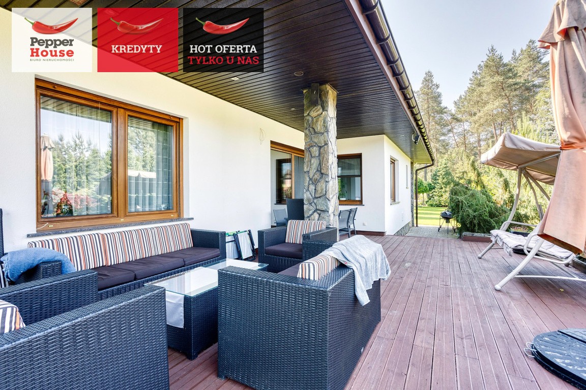 Dom wolnostojący w środku lasu! 235 m² basen, sauna - Widok 2