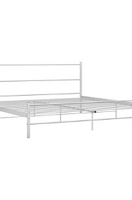 vidaXL Rama łóżka, biała, metalowa, 160 x 200 cmSKU:284696*-2