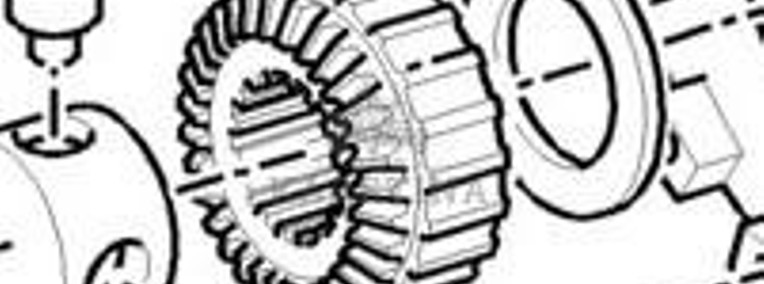 New Holland T7 T6050 TM165 TM155 TM150 TM140 TM145 TM180 Wałek Zębaty 20 ZĘBÓW 5162545-1