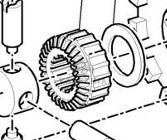 New Holland T7 T6050 TM165 TM155 TM150 TM140 TM145 TM180 Wałek Zębaty 20 ZĘBÓW 5162545