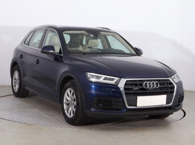 Audi Q5 III , Salon Polska, Serwis ASO, GAZ, Automat, Skóra, Navi,-1
