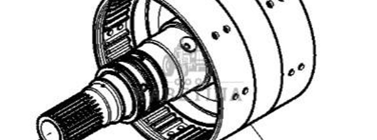 Massey Ferguson 5410 Obudowa Wał Skrzyni Biegów CZĘŚCI 4304509M93 4304509M92-1