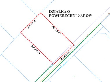 Działka budowlana - ROZBÓRZ - 9 arów-1