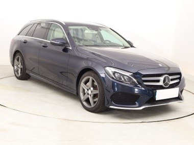 Mercedes-Benz Klasa C W205 Salon Polska, Serwis ASO, Automat, Skóra, Navi, Klimatronic,-1