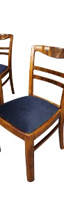 Stół i 6 krzeseł Art - Deco / po renowacji / antyki / orzech-3