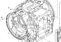 Fendt 924 Vario SCR Obudowa Osi Tylnej 0046945000012 1030112000000