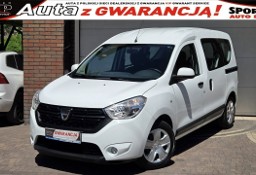 Dacia Dokker TYLKO 31 tys km 1.6SCE 102KM, Laureate, Salon PL Serwis ASO, F.VAT23