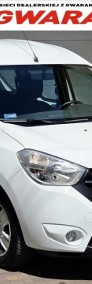 Dacia Dokker TYLKO 31 tys km 1.6SCE 102KM, Laureate, Salon PL Serwis ASO, F.VAT23-3