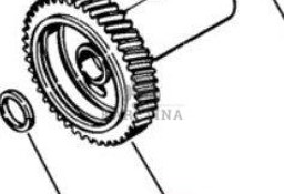 Case Magnum MX 225 260 New Holland TG Wałek Zębaty Koło Zębate 220560A1