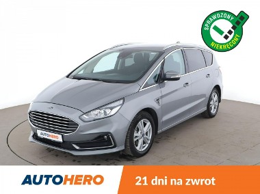 Ford S-MAX FV23%, 7 os. lift, navi, klima auto, kamera i czujiki parkowania-1