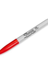 Marker permanentny Sharpie fine czerwony zestaw 12 szt-2