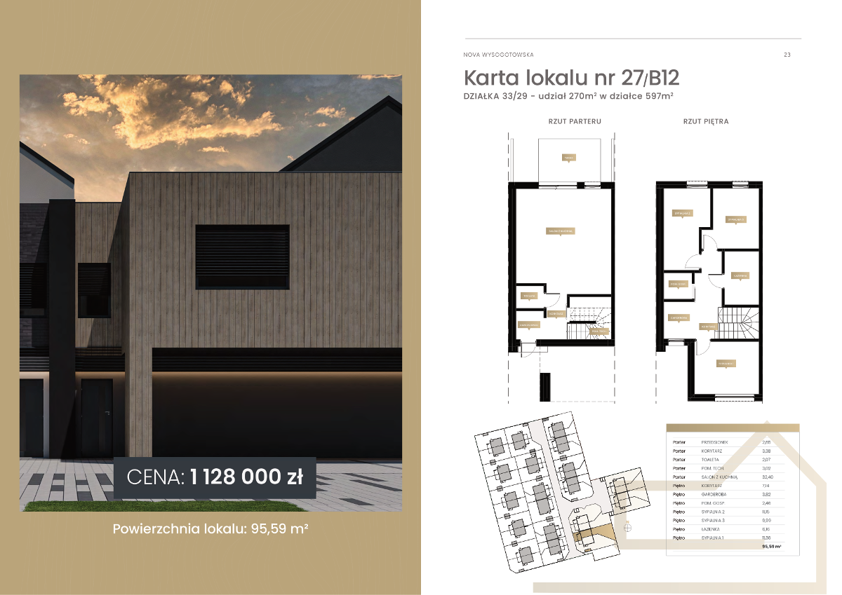 Dom na sprzedaż, 4 pokoje, 97 m², Przeźmierowo