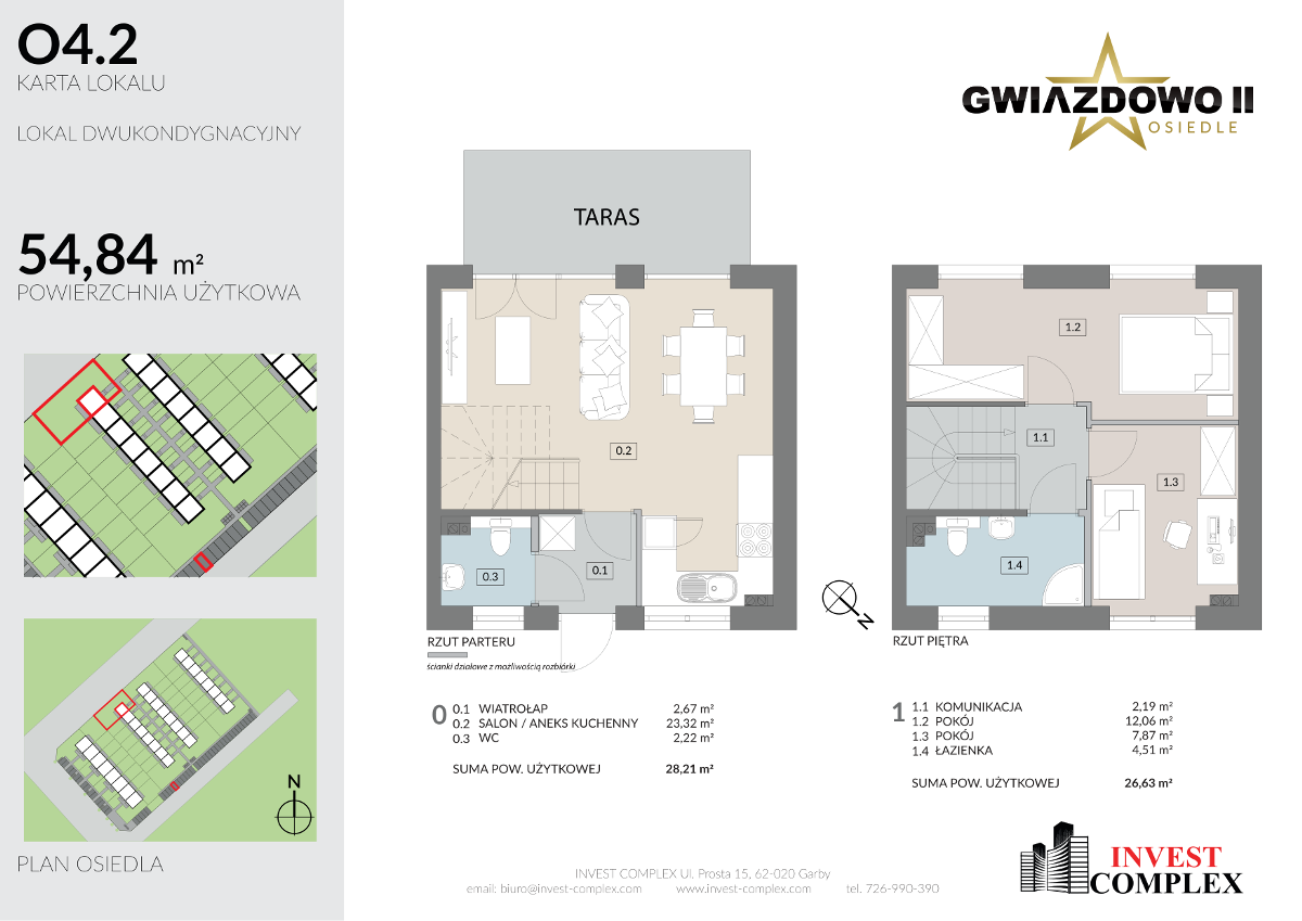Dom na sprzedaż, 3 pokoje, 55 m², Gwiazdowo