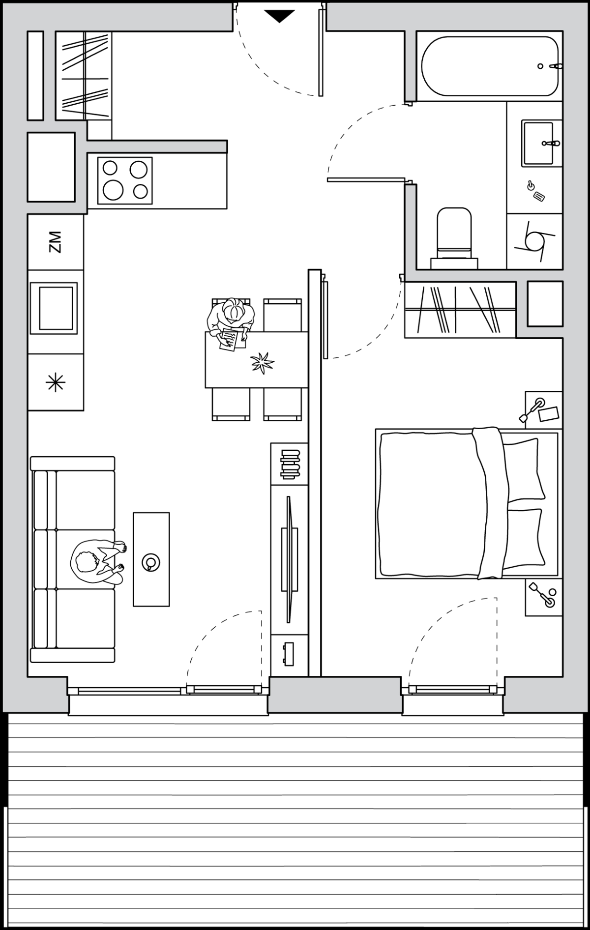 Mieszkanie na sprzedaż, 37 m², 2 pokoje Chorzów Centrum Klimzowiec – další