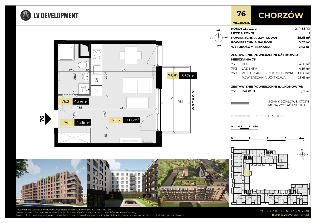 Mieszkanie na sprzedaż, 28 m², 1 pokój Chorzów Chorzów II, Chorzów