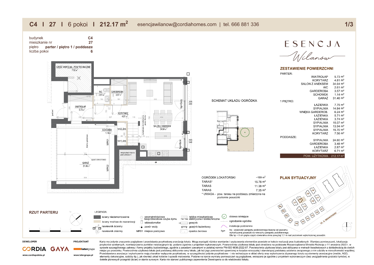 Dom na sprzedaż, 212 m², 6 pokoi Warszawa Wilanów – další