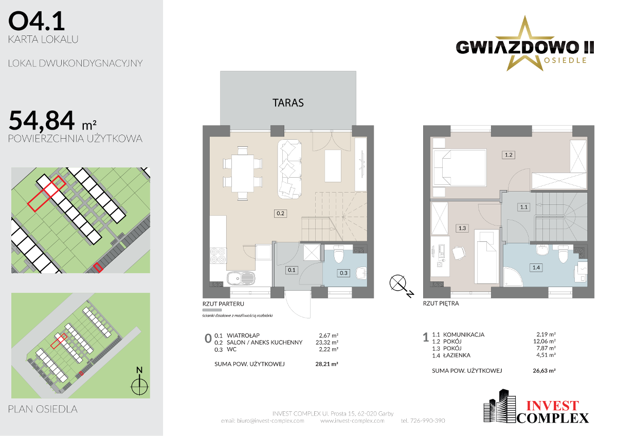 Dom na sprzedaż, 3 pokoje, 55 m², Gwiazdowo