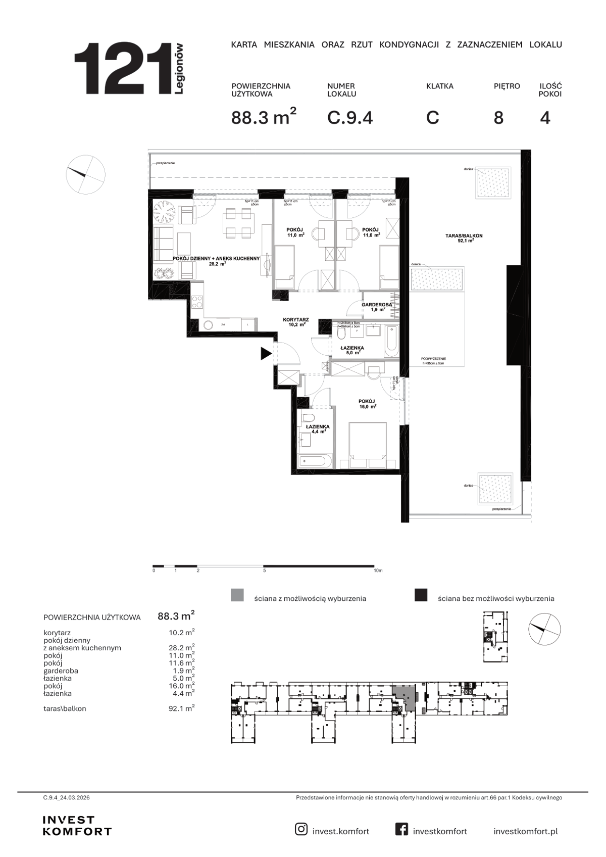 Mieszkanie na sprzedaż, 88 m², 4 pokoje Gdynia Redłowo, Gdynia