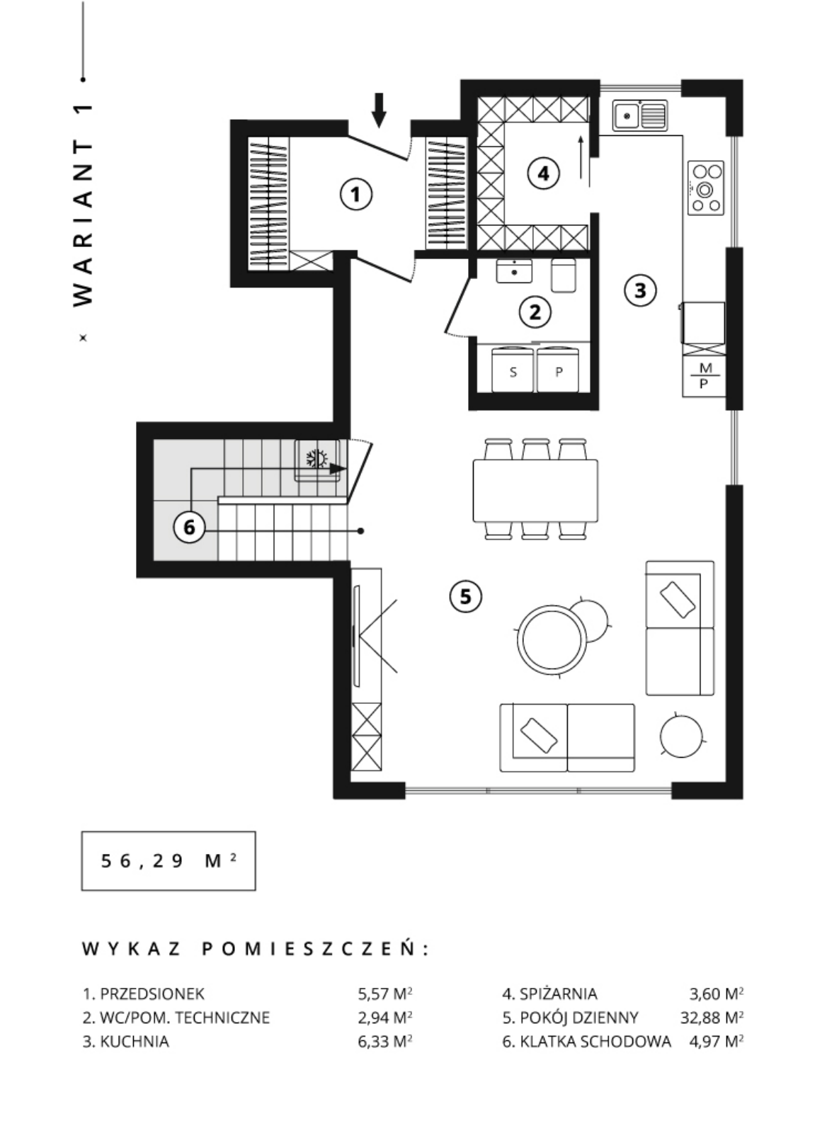 Dom 110 m² przy lesie – pohled 2