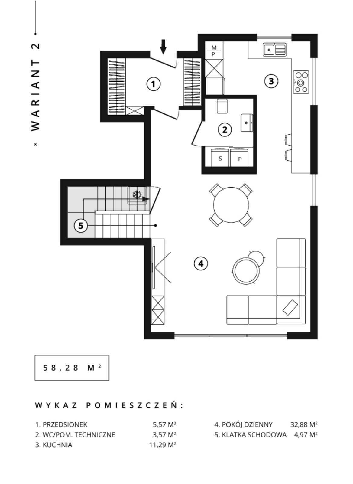 Dom 110 m² przy lesie – pohled 4