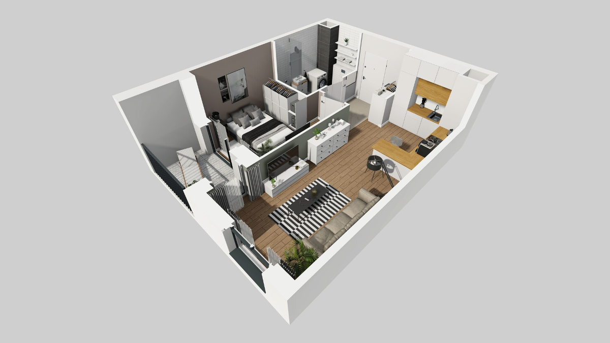 Mieszkanie na sprzedaż, 38 m², 2 pokoje Kraków Prądnik Biały - Mehr