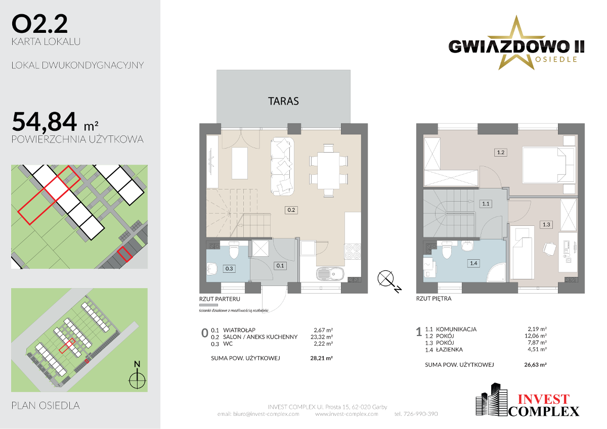 Dom na sprzedaż, 3 pokoje, 55 m², Gwiazdowo