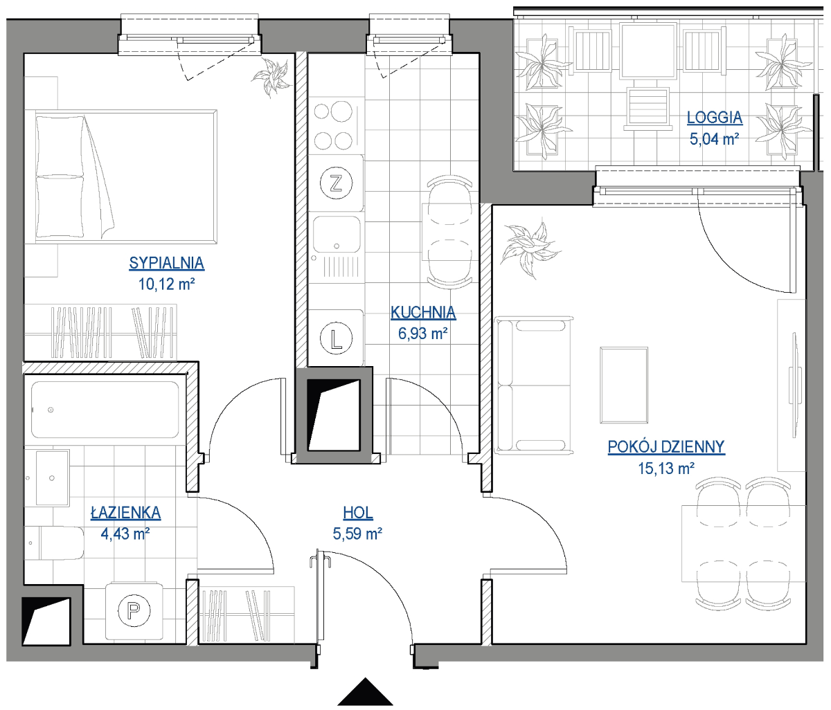Mieszkanie na sprzedaż, 42 m², 2 pokoje Poznań Żegrze - Więcej