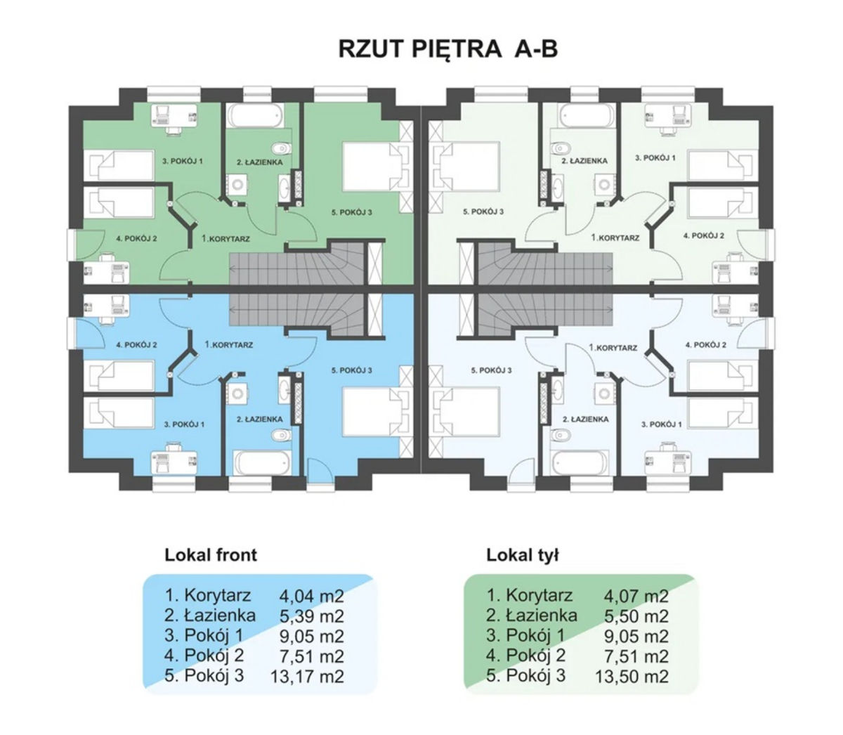 4 pokojowe mieszkanie z dużym ogrodem o pow. 123 m² - Więcej