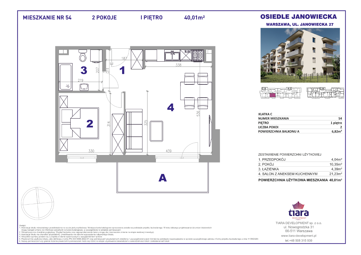 Mieszkanie na sprzedaż, 40 m², 2 pokoje Warszawa Targówek, Warszawa