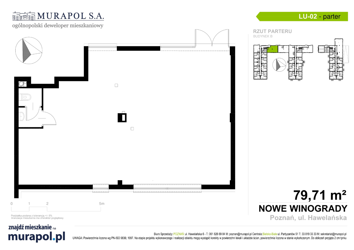 Komercyjne na sprzedaż, 79 m², 1 pomieszczenie Poznań Winogrady – pohled 3