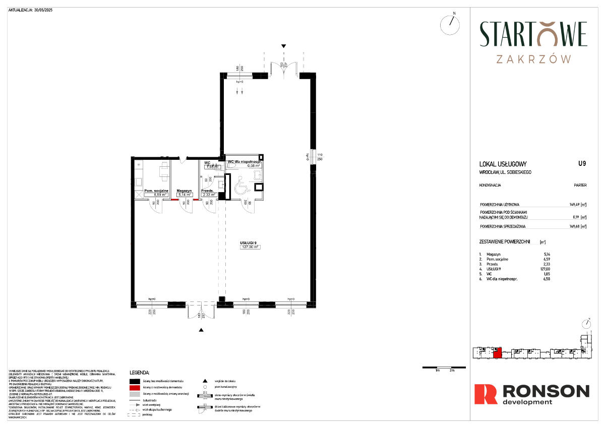 Komercyjne na sprzedaż, 150 m², 1 pomieszczenie Wrocław Psie Pole, Wrocław