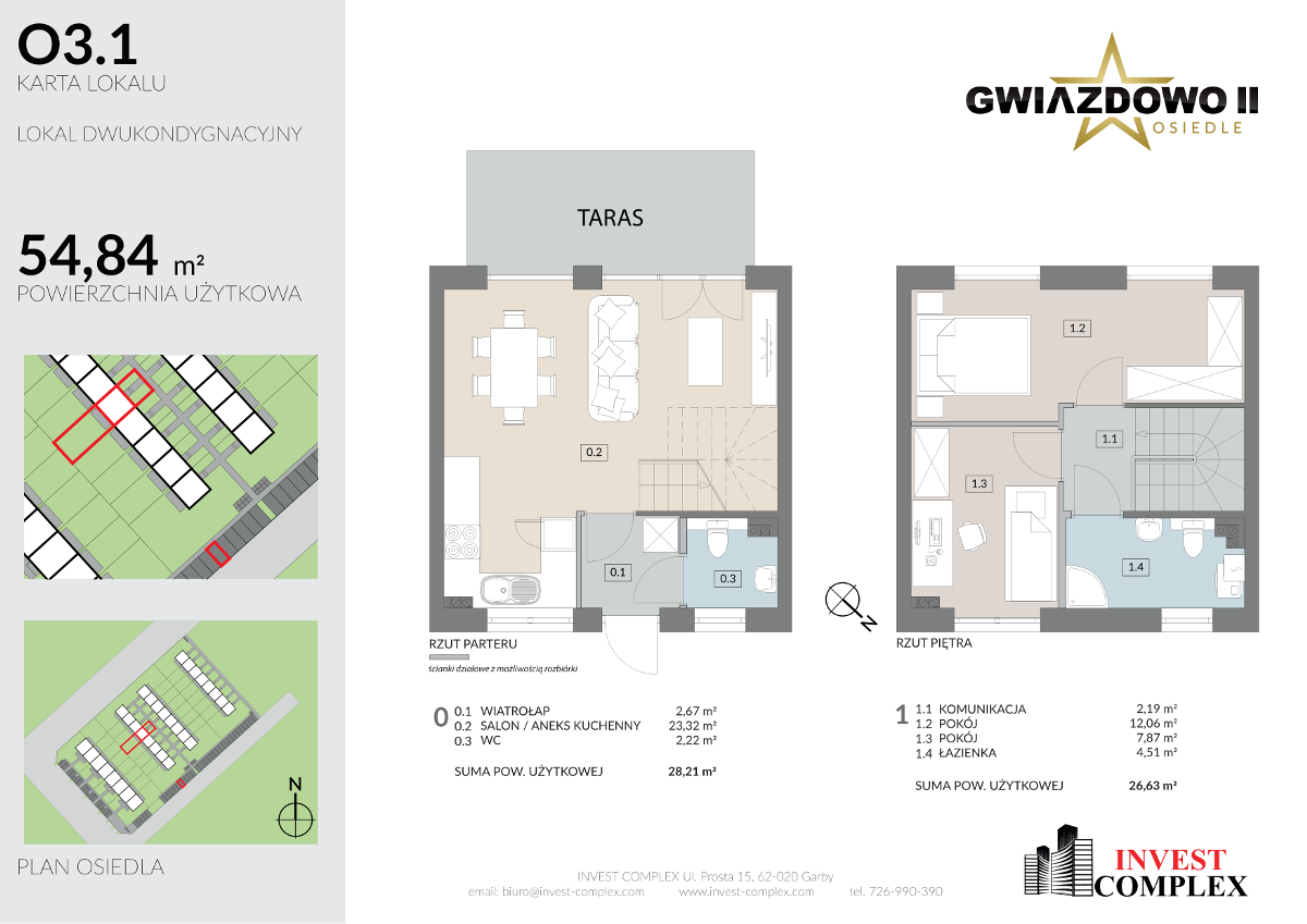 Dom na sprzedaż, 3 pokoje, 55 m², Gwiazdowo