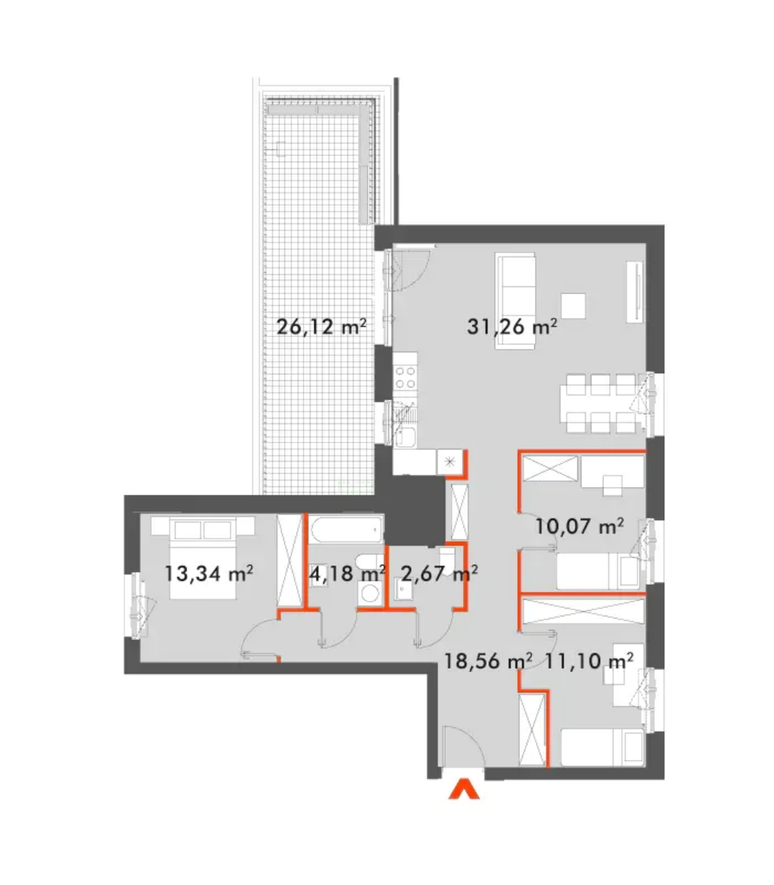 Mieszkanie na sprzedaż, 91 m², 4 pokoje Warszawa Wola, Warszawa