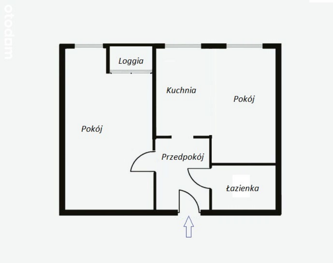 2 pokojowe, balkon, w trakcie remontu, os.Olsza, Prądnik Czerwony – pohled 2