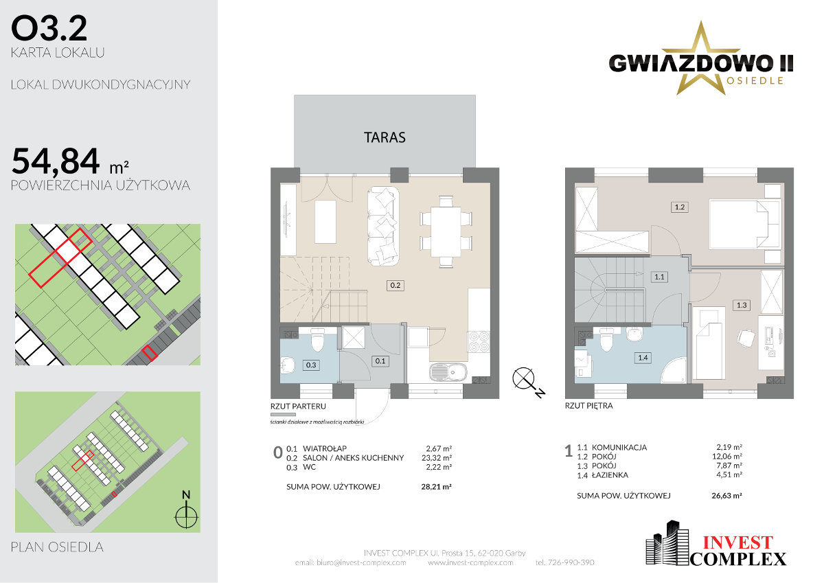 Dom na sprzedaż, 3 pokoje, 55 m², Gwiazdowo