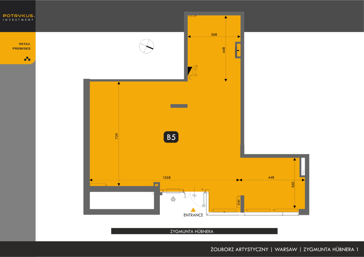 Żoliborz Artystyczny - lokal 114 m², handel, usługi, medyczne, lekka gastronomia - View 2