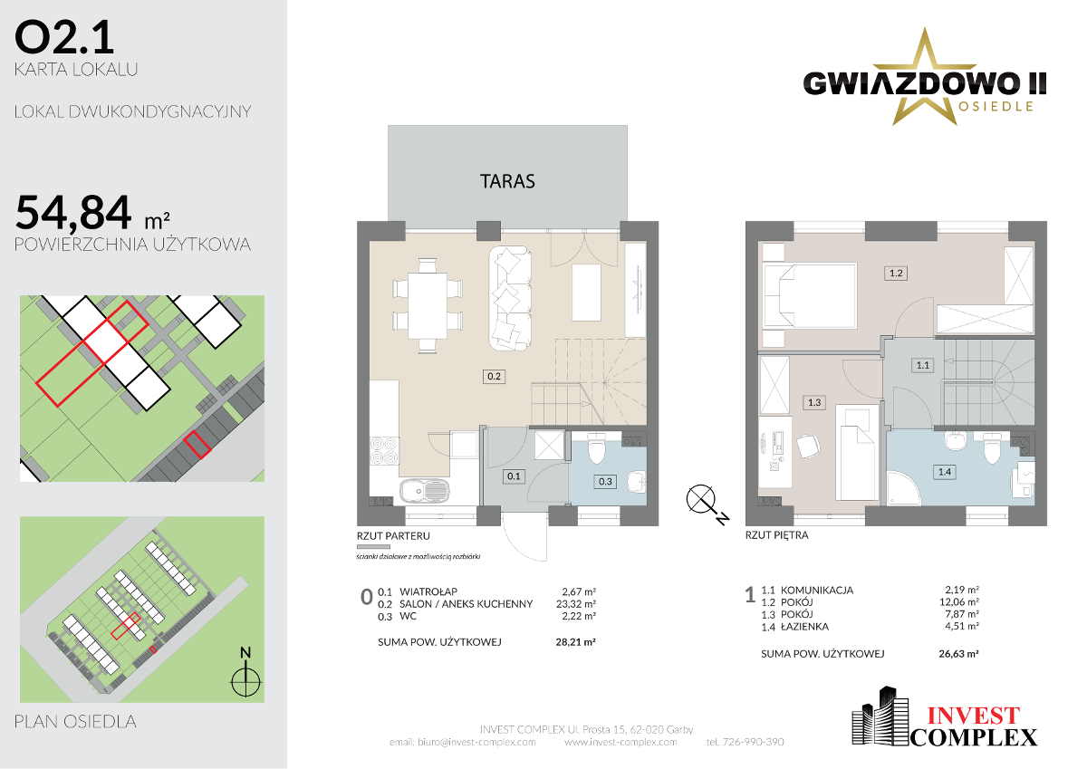 Dom na sprzedaż, 3 pokoje, 55 m², Gwiazdowo