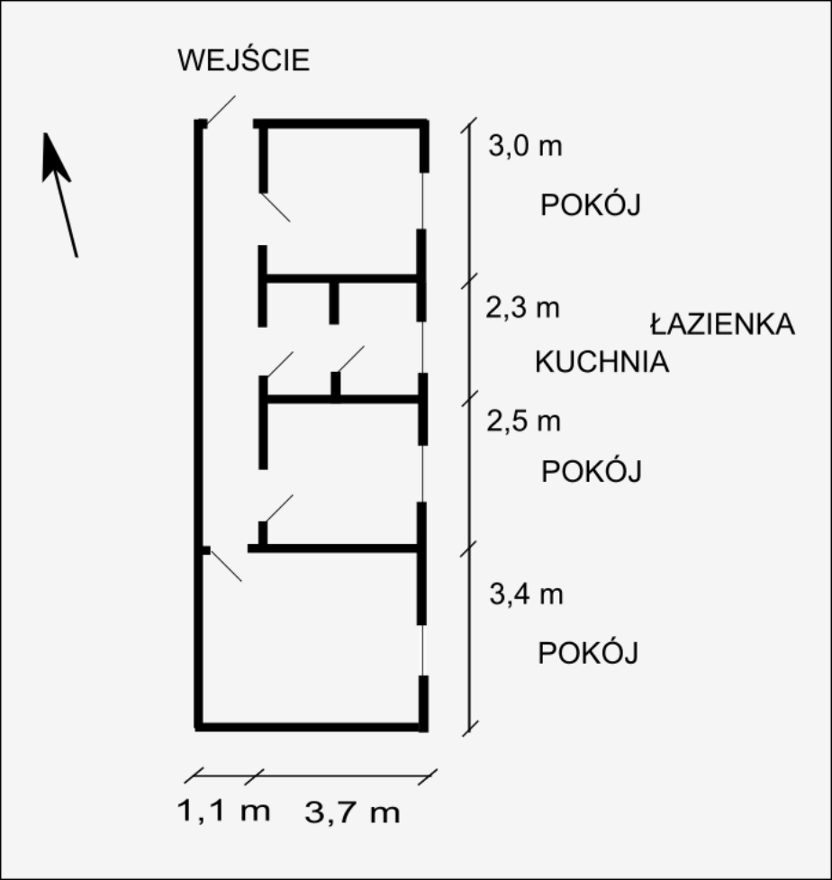 Przy Politechnice Inwestycyjne 3 pokoje oddzielna kuchnia miejsce postojowe - Widok 2