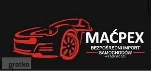 Banner ze zdjęciem firmy MAĆPEX BEZPOŚREDNI IMPORT SAMOCHODÓW
