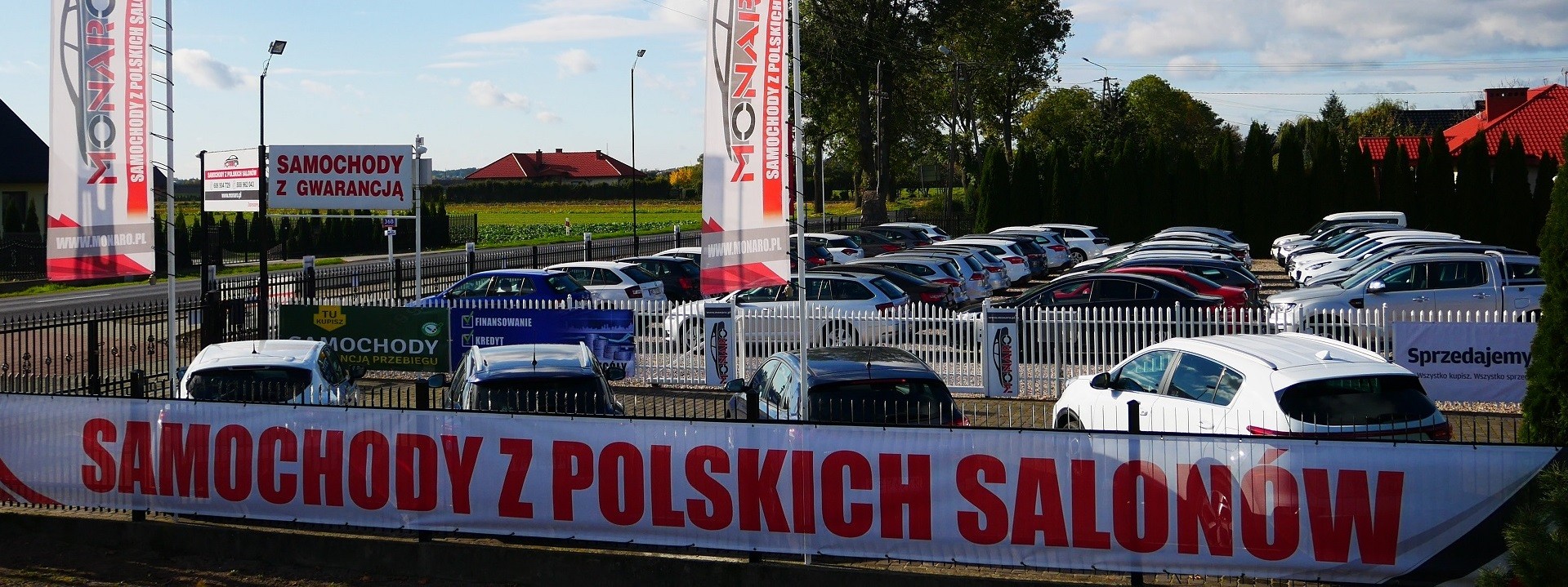 Banner ze zdjęciem firmy MONARO.PL - Auta z polskich salonów - Zapraszamy!