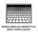 Biuro Obsługi Inwestycji Arch. Rafał Blazy logo