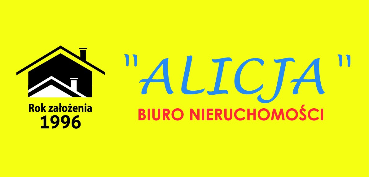 Logo "ALICJA" Biuro Nieruchomości