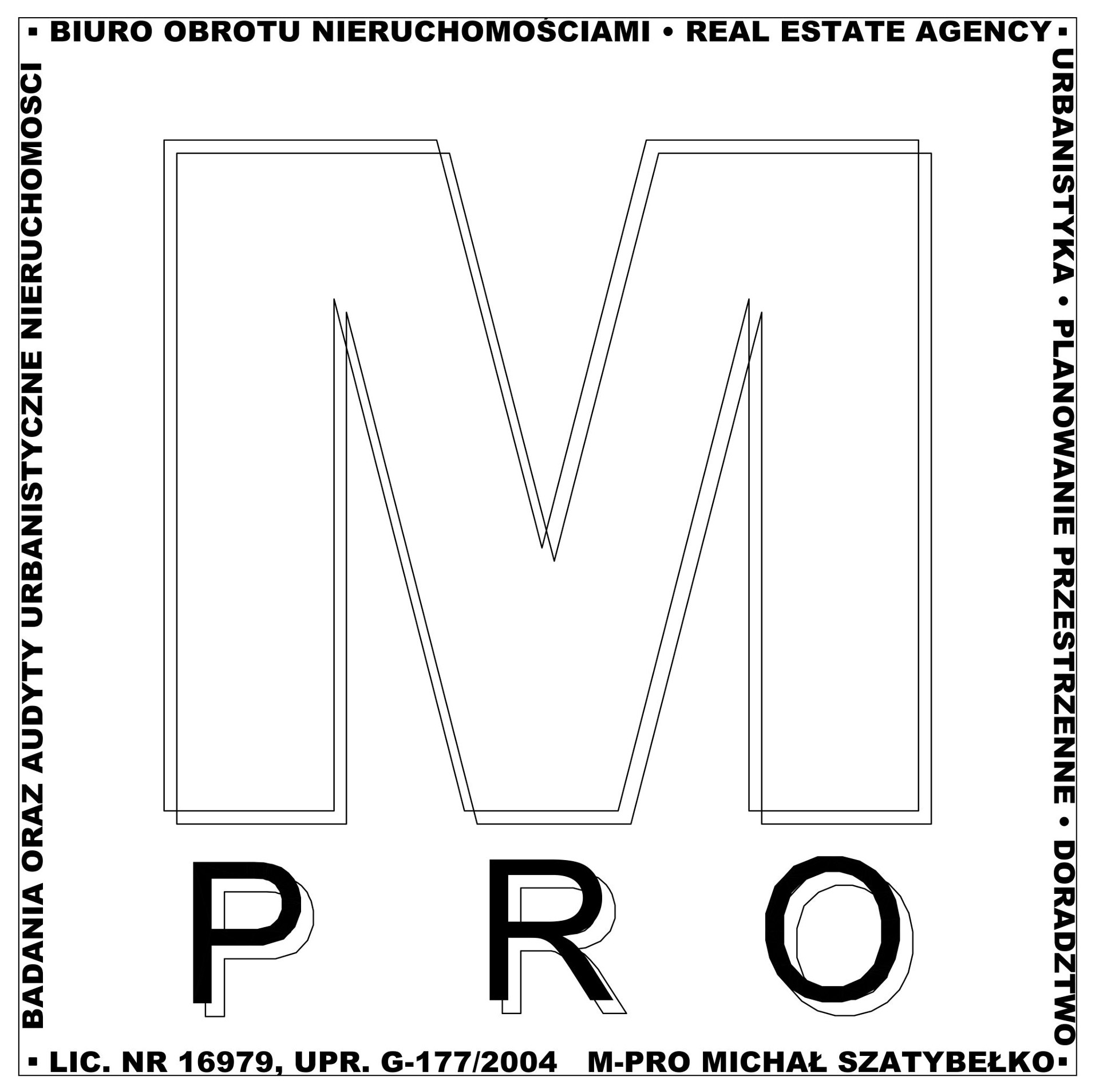 Logo M-PRO MICHAŁ SZATYBEŁKO