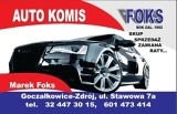 Logo AUTO KOMIS "FOKS" 